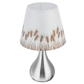 American Creative Iron Art Bedside Desk Lamp for Bedroom, Dresser, Living Room, Kids Room, College Dorm